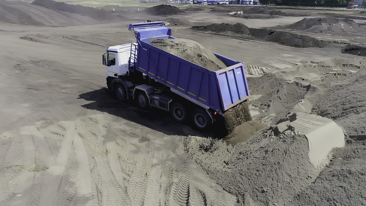 Transport materiałów sypkich Wrocław.