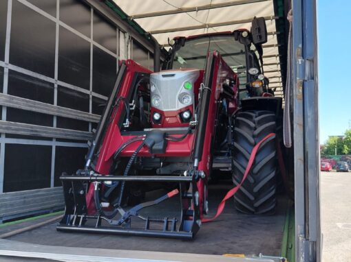 Transport Traktora na firanki standart